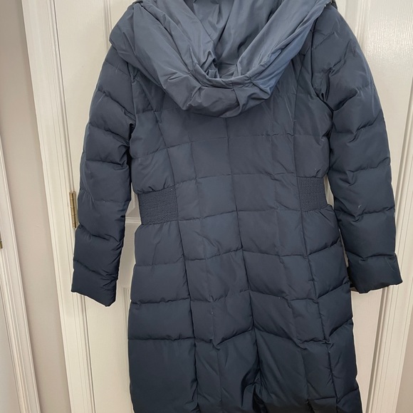 Cole Haan Navy Puffer Down 2 layer Winter Coat - Picture 3 of 7